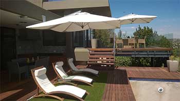 Umbrellas for patios by sun projects awnings blinds and commercial 